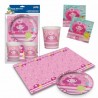 6 Gobelets Assiettes Serviettes et 1 Nappe PRINCESSE