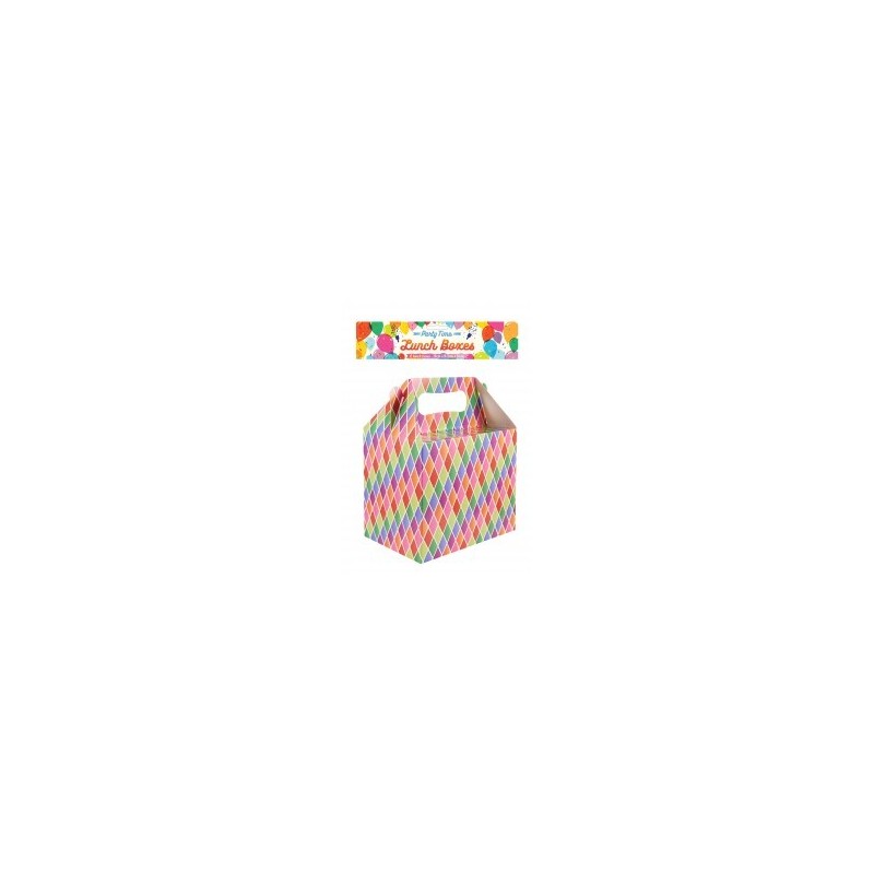 Boxe friandise multicolore