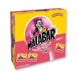 Malabar  Citron et Fraise 200PCS