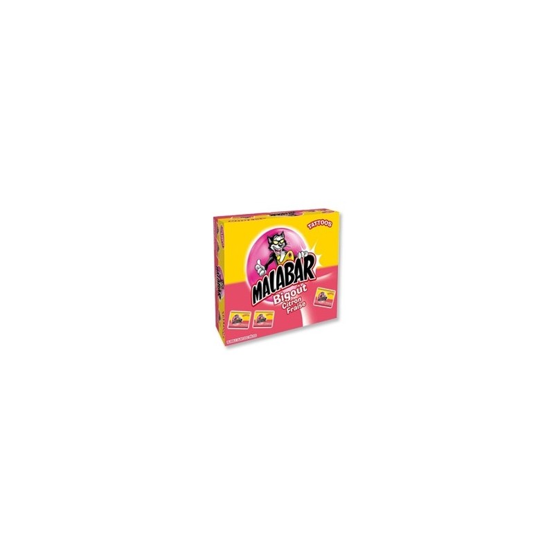Malabar  Citron et Fraise 200PCS