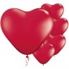 Ballon Cœur Rouge 11"ou 28cm Latex