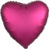 Ballon Alu Coeur Fushia 18" ou 48cm