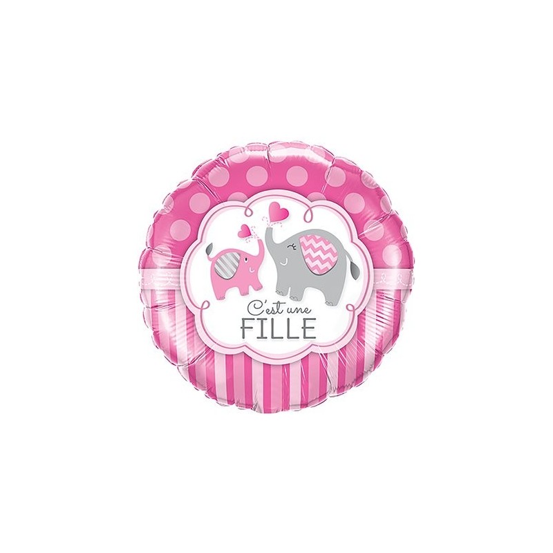 Ballon Alu naissance fille