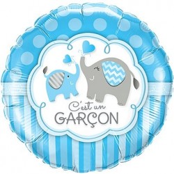 Ballon Alu naissance garçon