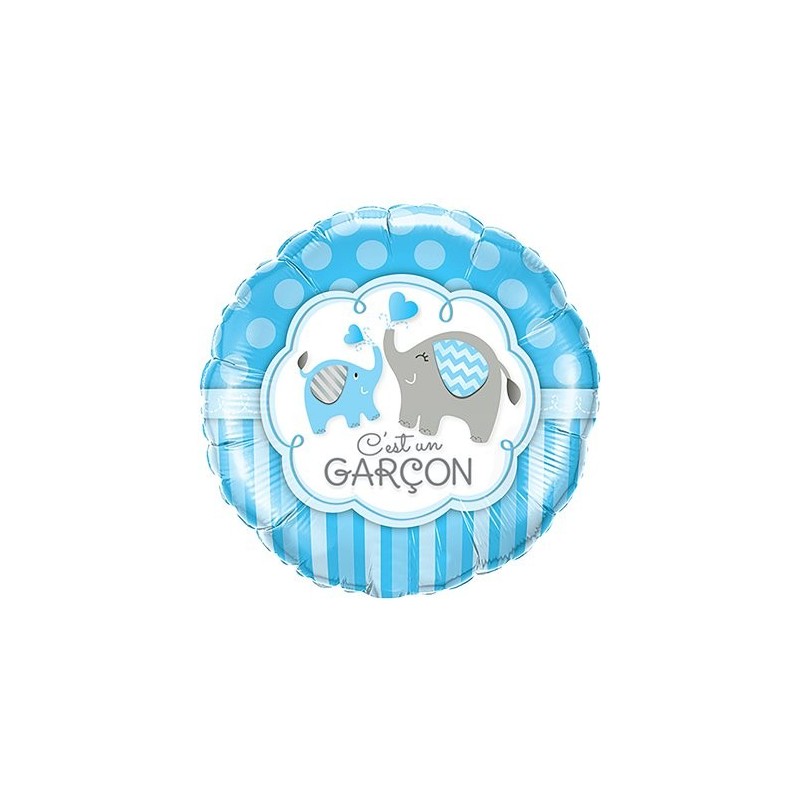 Ballon Alu naissance garçon