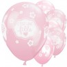Ballon Naissance fille 11" ou 28 cm Latex