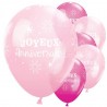 Ballon Joyeux anniversaire Rose