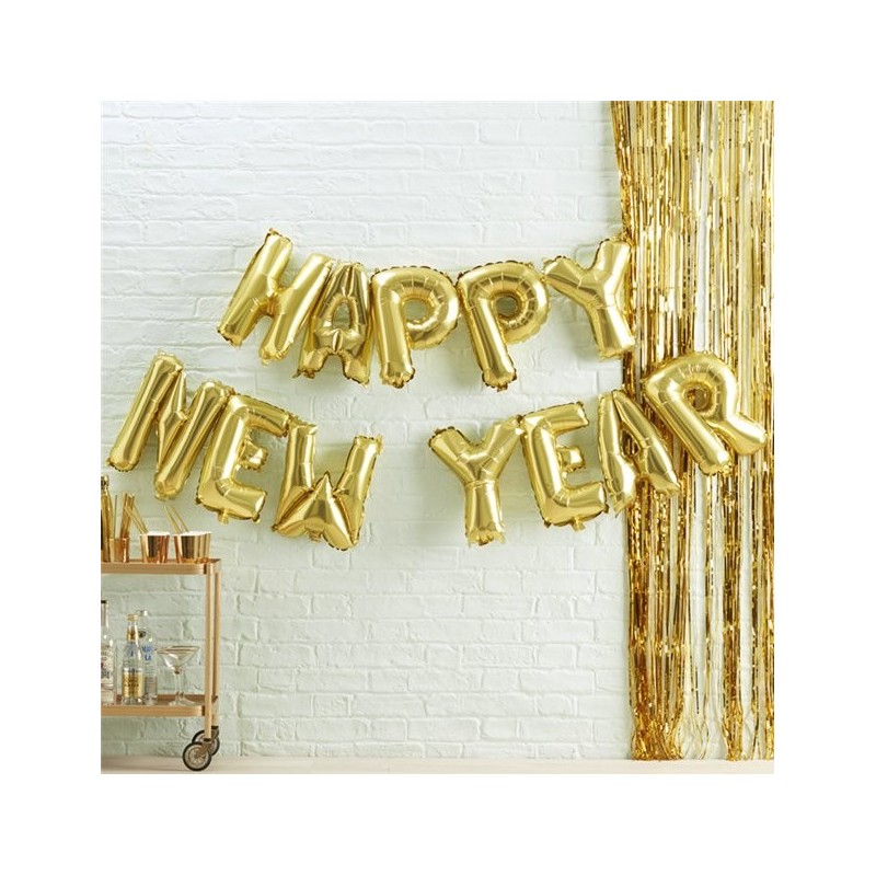 Guirlande  Bonne année 13" (13 pièces )