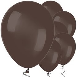 50 Ballons  chocolat  12" (31 cm)
