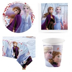 Kit Anniversaire La Reine des Neiges 2 - Pack Economique pour 8