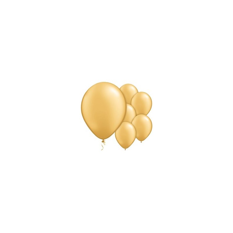 Ballon Chrome Doré 28cm