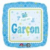 Ballon carre Alu naissance fille
