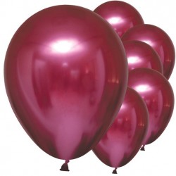 Ballons satin de luxe - grenade 6pcs