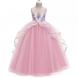 Robe Licorne rose 11-12 ans