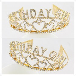 Diadème happy birthday girl