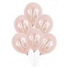 Ballons Rose nacré latex 11" 16ans paquet de 6