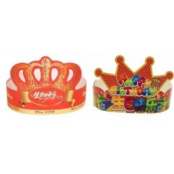 Couronne papier happy birthday