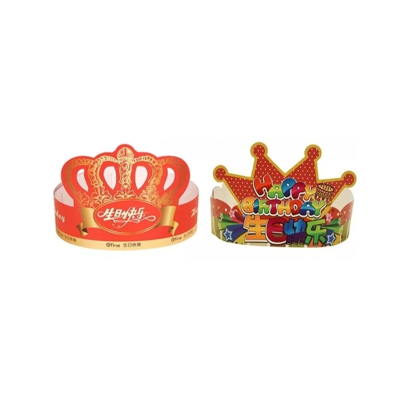 Couronne papier happy birthday