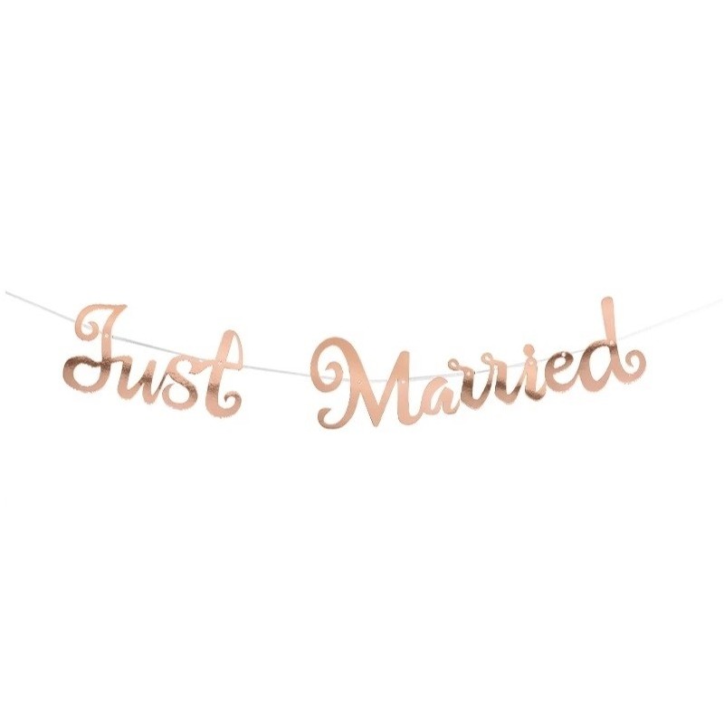 Bannière Just Married
