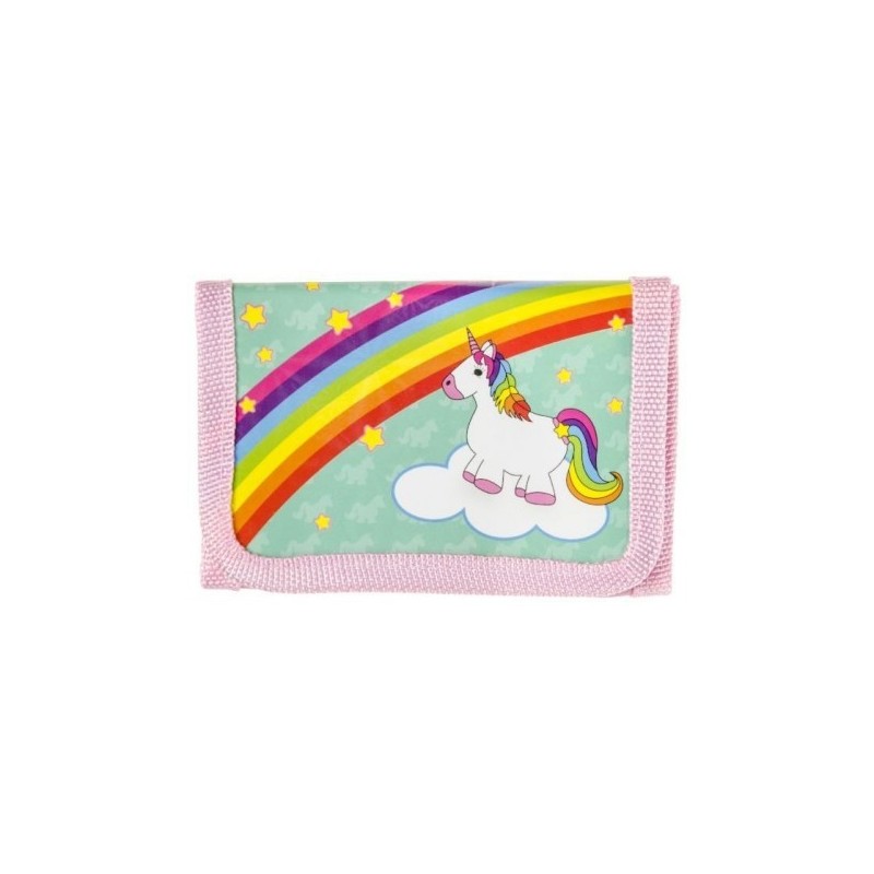 Porte monnaie Licorne 3 parties