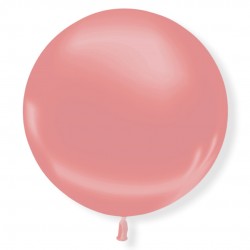 BALLON LATEX 2' ( 57cm ) METAL ROSE GOLD
