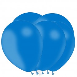 BALLONS LATEX 11" ( 28cm ) STANDARD BLEU ROI