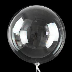 Ballon Bubble transparent 18" (32cm)