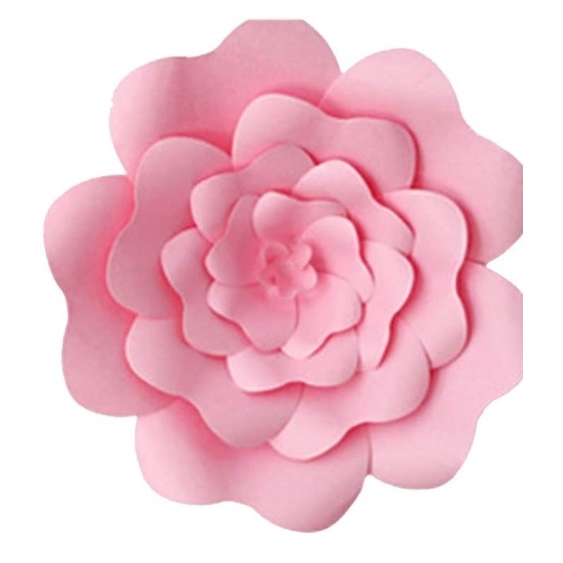 Fleur en papier Rose 30 cm