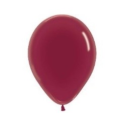 BALLON 5' FASHION BORDEAUX 13cm