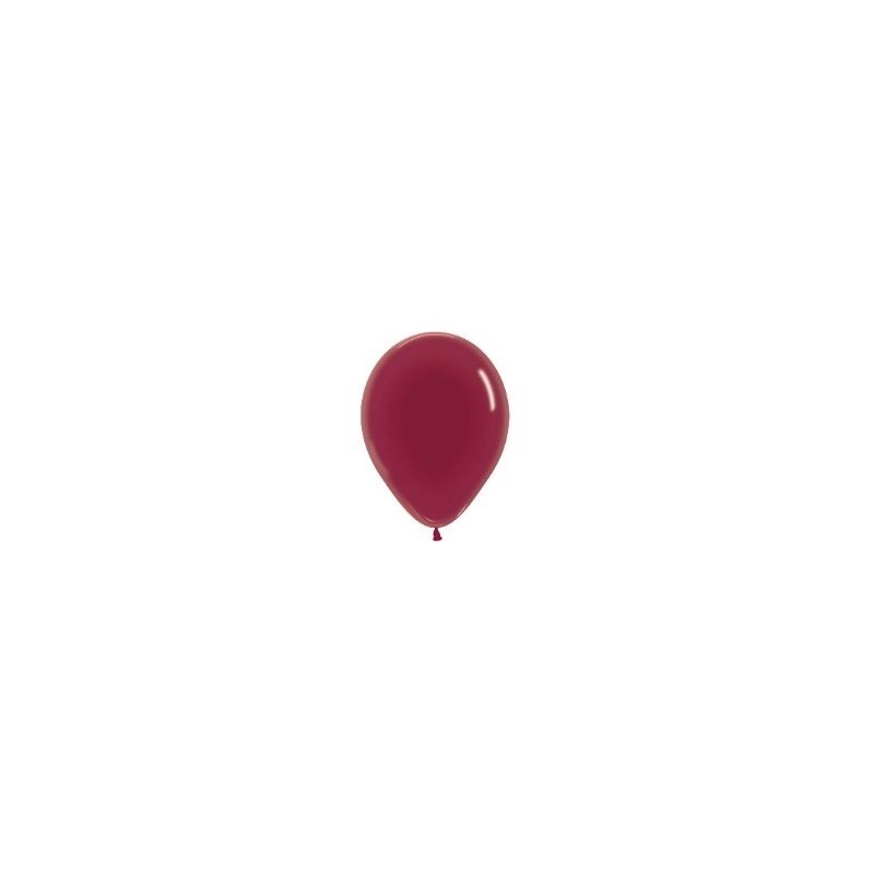 BALLON 5' FASHION BORDEAUX 13cm