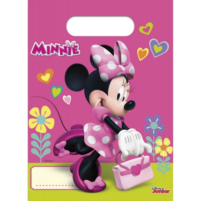 DisneyMinnie Sachet cadeau 6 pcs