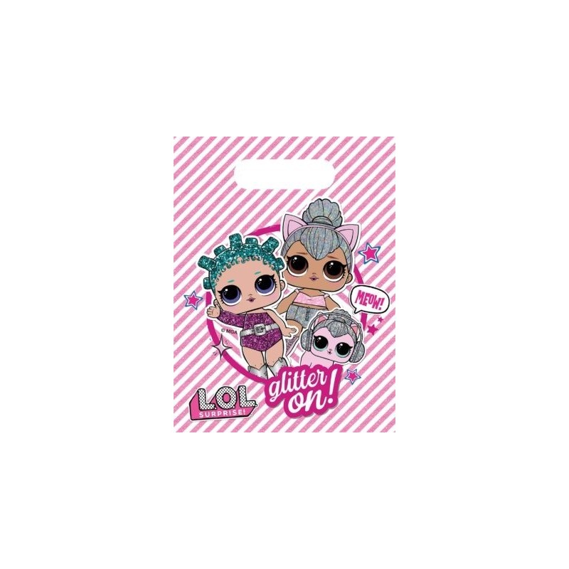 LOL Surprise Glitterati Sachet cadeau 6 pcs