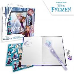 Disney Reine des Neiges ensemble agenda + stylo magique