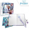 Disney Reine des Neiges ensemble agenda + stylo magique