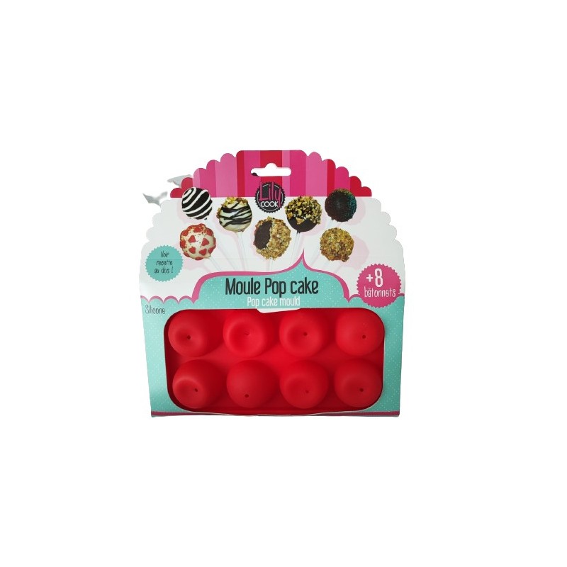 MOULE 8 POP CAKES SILICONE