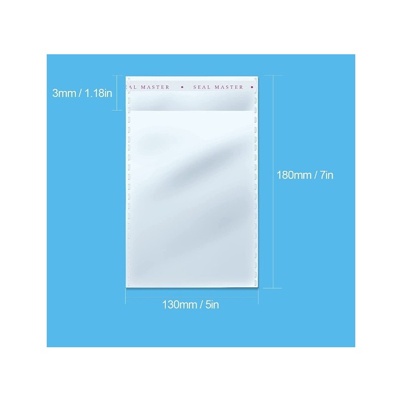 SACHET ADHESIF 13 x 18 cm