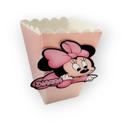 Mini pot de pop corn Personnalisé