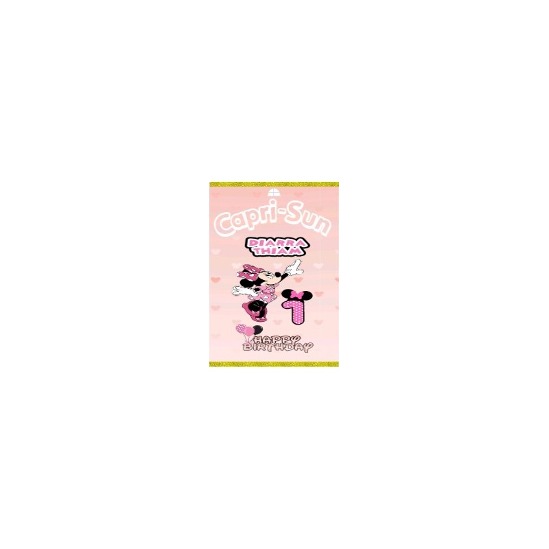 4 Étiquettes Caprisun 200 ml