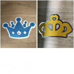 Découpe Couronne en papier