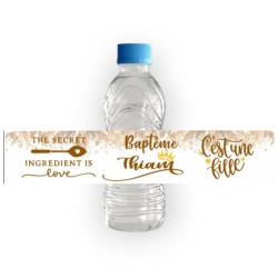 4 ETIQUETTES BOUTEILLE 33 CL
