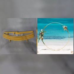 Arche en cercle démontable 2m