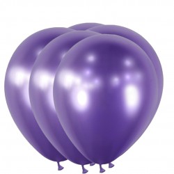 BALLONS LATEX 12'' (30cm) VIOLET BRILLANT