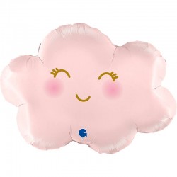 Ballon aluminium nuage satiné 76 cm