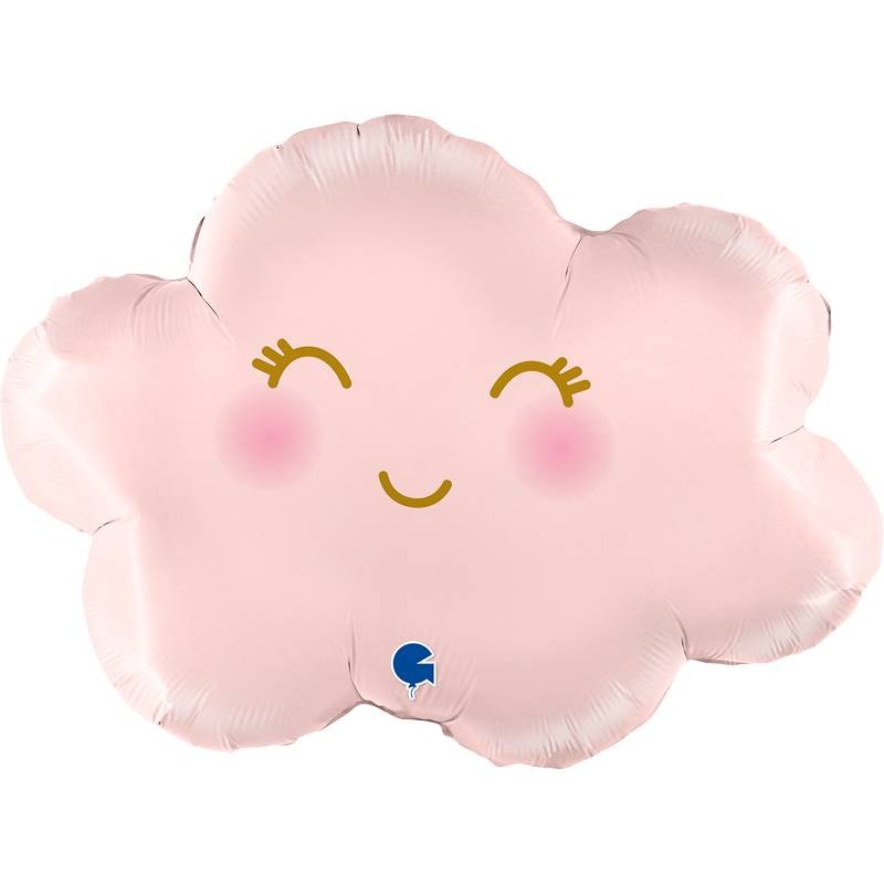 Ballon aluminium nuage satiné 76 cm