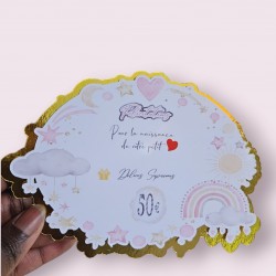 Cadeau billet baptême