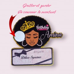 Cadeau billet anniversaire