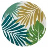 8 assiettes rondes papier 23 cm Key west