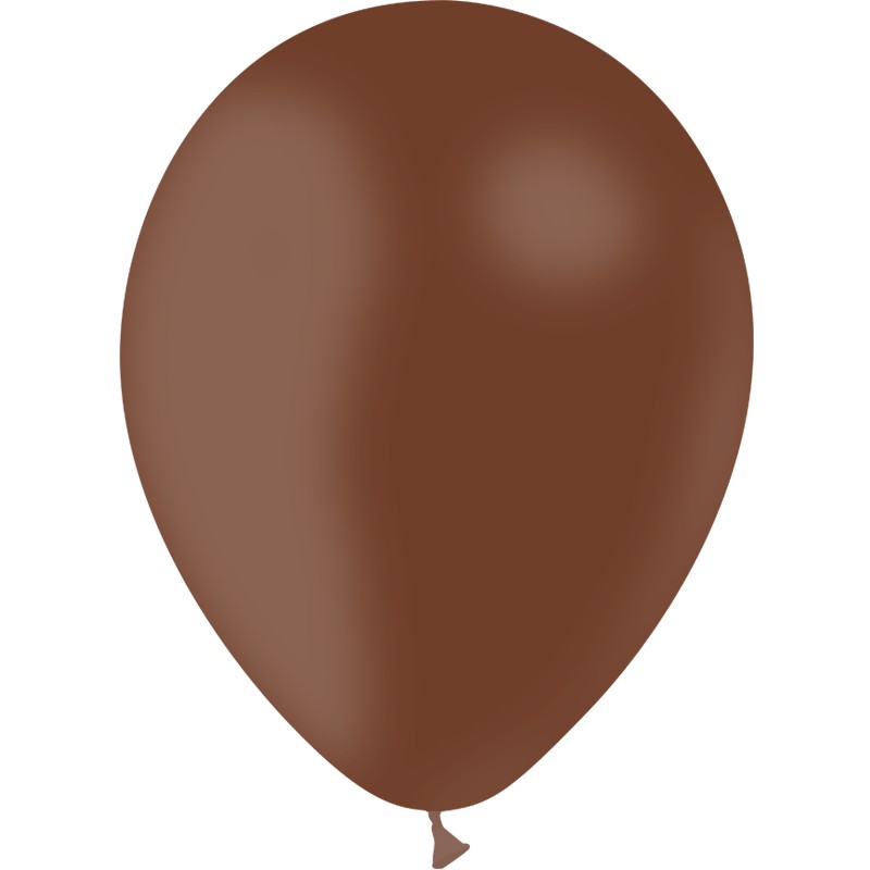 50 Ballons  chocolat  12" (31 cm)