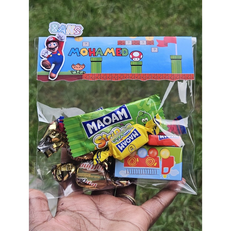 SACHET AVEC CHEVALET PERSONNALISE