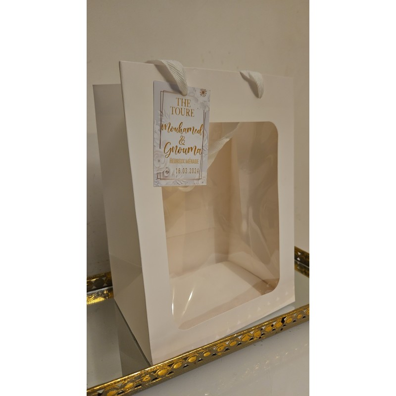 Sachet vitré personnalisé